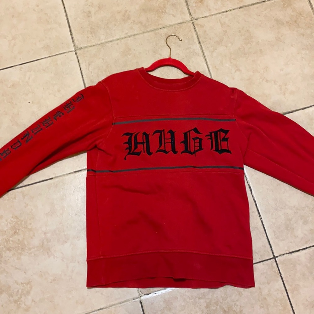 The Hundreds Men Red Crewneck